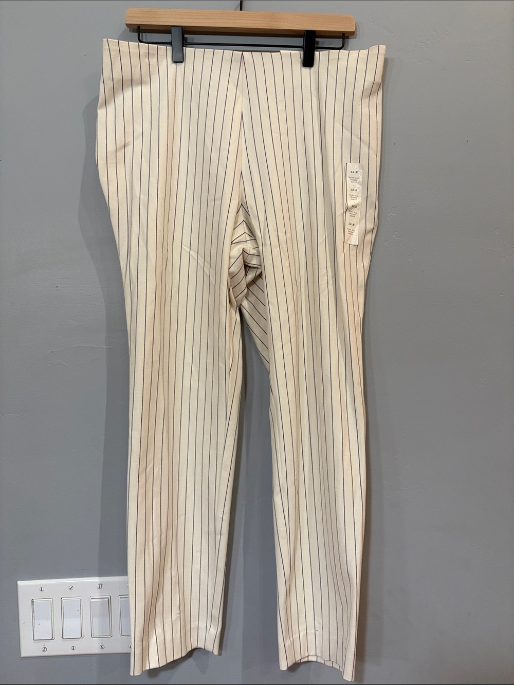A New Day NWT Pinstripe High Rise Skinny Ankle Pants – Size 12R